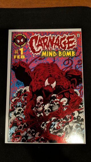 Carnage: Mind Bomb 1 - 1996 Marvel One - Shot Comic - Near Nm
