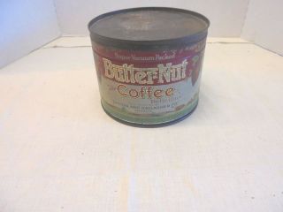 Vintage 3 Pound Butter - Nut Coffee Tin Paxton & Gallagher Omaha Country Store