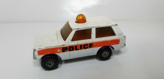 Vintage Rare Htf Matchbox Lesney No.  20 Police Patrol Rolamatics England Car