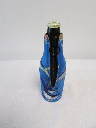 Beer Bottle Cooler Long Neck Holder TUNA WAHOO MARLIN DORADO Fish Koozie AG2 2