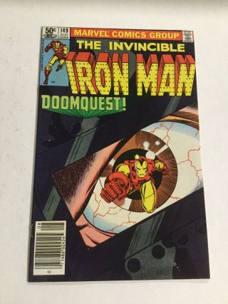 Iron Man 149 Nm Near Marvel Comics