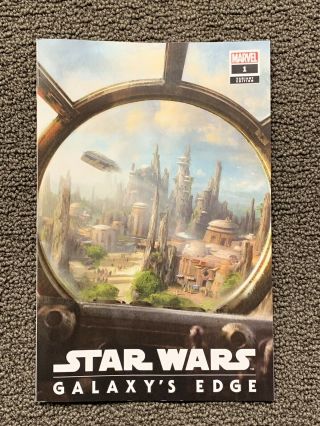 Star Wars Galaxy Edge 1 Comic Series Marvel Special Limited Edition Book