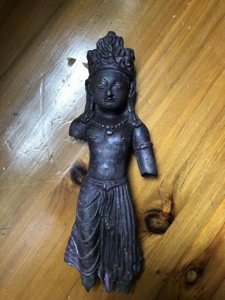An ancient Swat Valley style bronze figure of a Bodhisattva - Buddha,  Tibetan 10