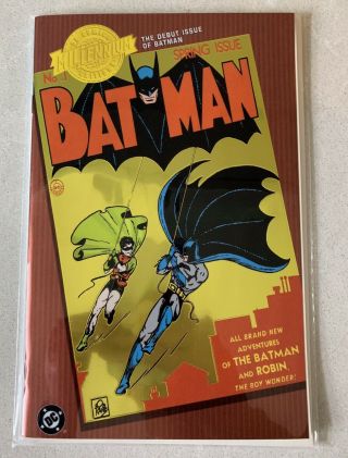 Batman 1 Dc Comics Millennium Edition Reprint 2000 First Issue Series Robin Nm