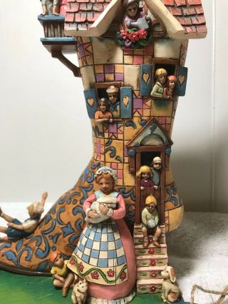 n Box JIM SHORE There Was An Old Woman Who Live In Shoe FIGURINE 2006 Enesco 4