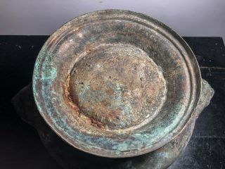 Antique Chinese Bronze or Copper Vessel Censer 10