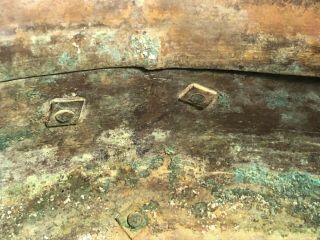 Antique Chinese Bronze or Copper Vessel Censer 12