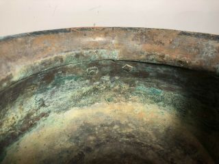 Antique Chinese Bronze or Copper Vessel Censer 7