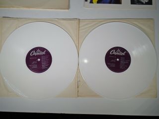 Beatles White Album Capitol SEBX 11841 white vinyl limited RARE VG,  w/Poster 2