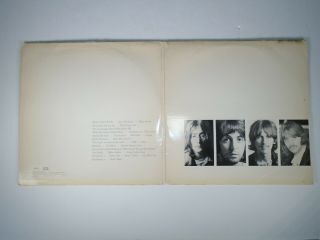 Beatles White Album Capitol SEBX 11841 white vinyl limited RARE VG,  w/Poster 5