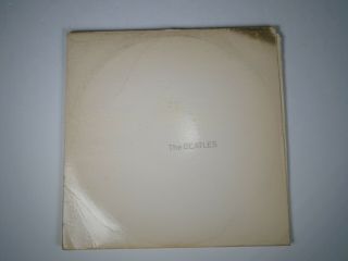 Beatles White Album Capitol SEBX 11841 white vinyl limited RARE VG,  w/Poster 7