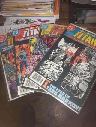 The Judas Contract Tales Of The Teen Titans 42 - 44 Annual 3,  First Nightwing
