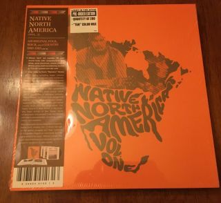 Native North America Vol.  1 Light In The Attic 3 Lp Box Tan Vinyl Ltd 200