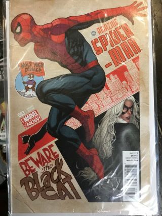 Spider - Man 3 Marvel Mile High Comics 2014 Frank Cho Cover