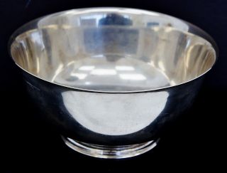 Tiffany & Co.  Sterling Silver Paul Revere Bowl 8 " X 4 " (a5135)