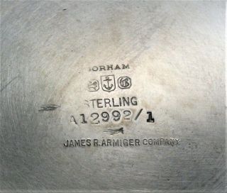 Gorham Sterling Silver Centerpiece Bowl 1102 grams Circa 1929. 6
