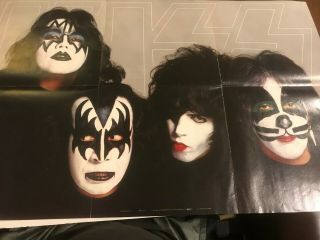 Kiss Dynasty Metal Poster Record Rock Band Album