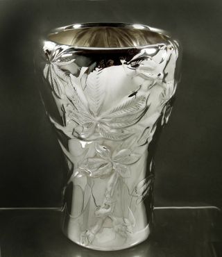 Tiffany Sterling Vase c1960 Art Nouveau - No Monogram 3