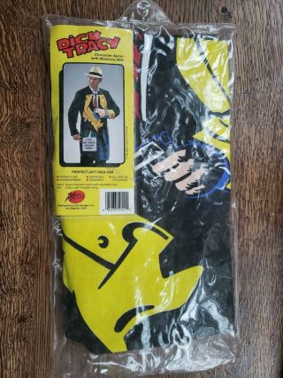Dick Tracy Character Apron & Mitt in Package Costume Zak Designs 2