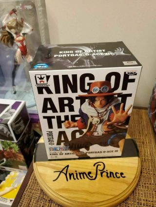 One Piece Portgas D Ace Figure King Of Artist Vol.  Iii Banpres (japanese Version)