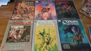 The Savage Sword of Conan (1 - 235),  Graphic Novels (255 total magazines) 4