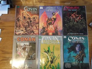 The Savage Sword of Conan (1 - 235),  Graphic Novels (255 total magazines) 6