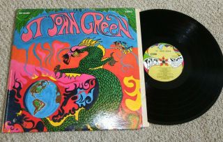 St.  John Green - Self Titled Lp - Flick Disc,  Vg,  1968 Psych Rock