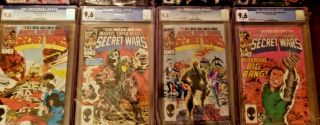 Marvels Secret Wars 1 - 12 Complete Series SW 8 9.  6 Avengers Hulk CGC 9.  4 - 9.  6 6