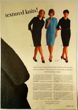 1966 Vintage PAPER PRINT AD brief bare and scandal suit lingerie Cole 2