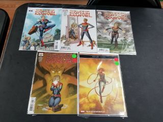Marvel The Life Of Captain Marvel 5 Part Mini - Series Set Full Set 1st Prints