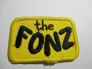 The Fonz Patch,  Vintage,  Nos,  3 X 2 Inches