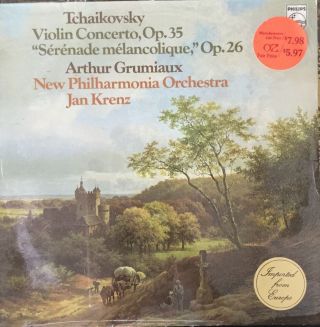 Philips 9500 086 - Tchaikovsky - Violin Concerto Op 35 - Lp - Import - - Oop