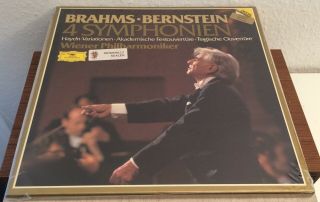 4 Lp / Brahms / Bernstein / 4 Symphonies / Dg Digital Box 2741 023 /
