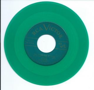 1949 Roy Rogers " The Yellow Rose Of Texas " Rare Green Wax 45rpm 7 "