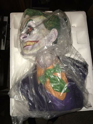 Sideshow Collectibles Life Size 1/1 Joker Bust Rick Baker Batman 6