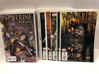 Wolverine Origins 1 - 50 W/ Annual Vf/ Nm 2006 Complete Set Marvel Mn - 1763