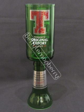 Tennents Export Lager / Beer Glass Goblet - 100 Recycled - Pub Bar Bbq