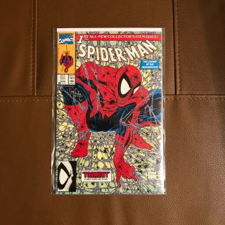 Spider - Man 1 1990 Nm Signed By Todd Mcfarlane Torment