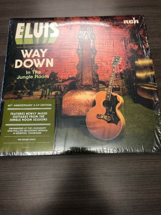 Way Down In The Jungle Room 2lp By Elvis Presley 150g Vinyl 40th Anniversary