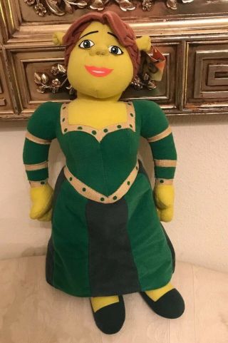Shrek 2 Princess Fiona Plush 10” Stuffed Doll Nanco 2004 Dream Movie Sweet