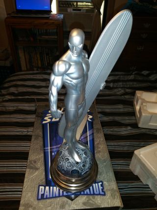 Bowen Designs - Silver Surfer Statue - Painted Edition (silver)