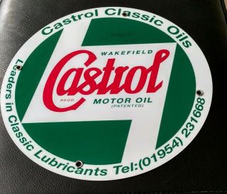 Castrol Gas Oil Gasoline Sign