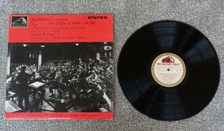 Asd 521 White Gold Label - Elgar Williams String Music Rare Barbirolli Vinyl Lp
