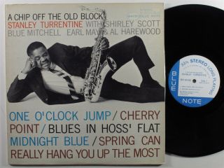 Stanley Turrentine A Chip Off The Old Block Blue Note Lp Stereo Ny Usa