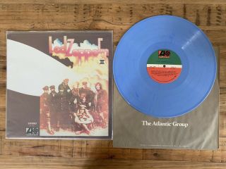 Rare Led Zeppelin Ii 2 Limited Edition Baby Blue Vinyl 1 3 Iv Black Sabbath