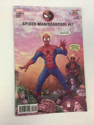 Spider - Man Deadpool 47 - 1st Appearance Of Major X (cameo)