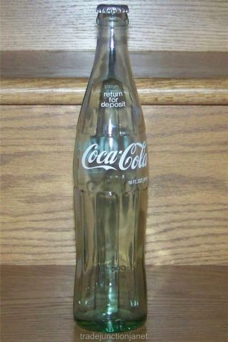 Nm 1982 Usa Coca - Cola 16oz Glass Ret 4 Dep Money Back Bottle W/cap Louisville Ky