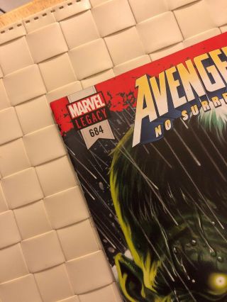 Avengers 684 (1st Immortal hulk,  1st print) 2