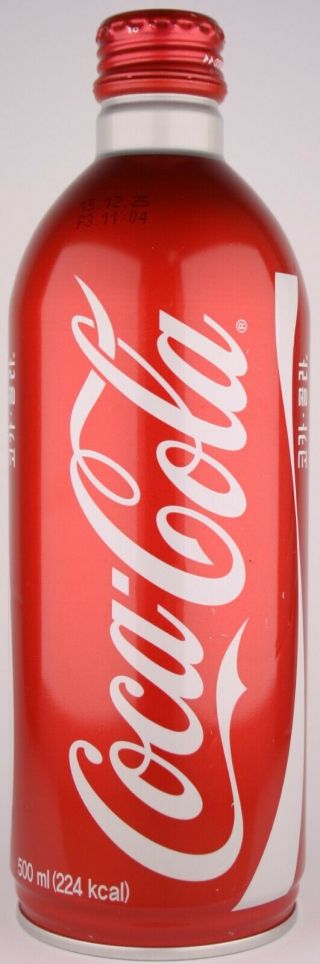 South Korea 500 Ml 2015 Coca - Cola Alu Bottle
