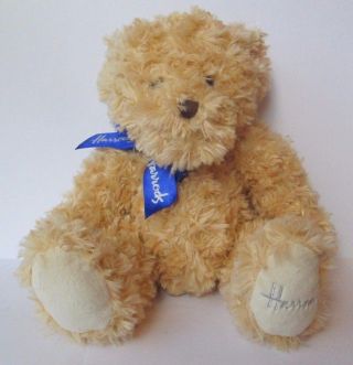 Harrods Department Store London England Teddy Bear 10 " Plush Doll